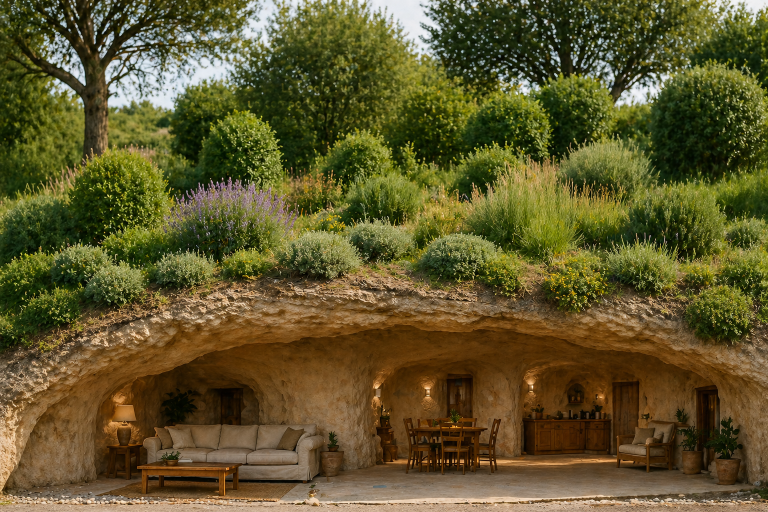 végétation te troglodytes